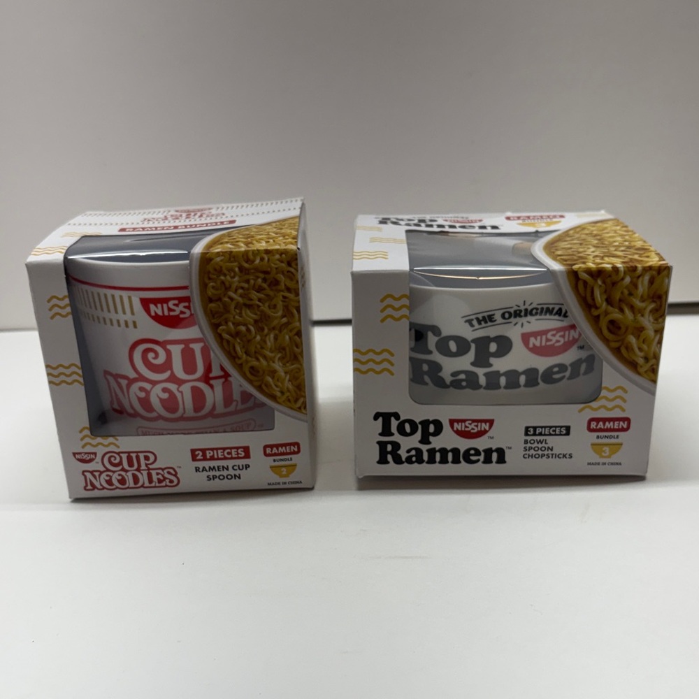 Nissin Cup Noodles and Top Ramen Mug Set - Picture 5 of 11